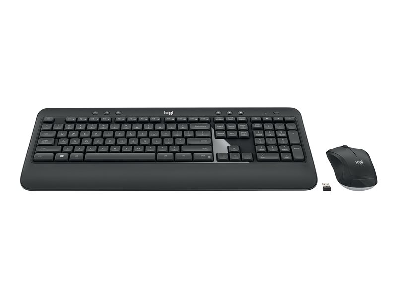 Logitech MK540 Advanced - keyboard and mouse set - QWERTY - English - carbon Input Device