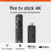 Amazon - Fire Tv Stick 4K Streaming Device, Includes Support For Wi-Fi 6, Dolby Vision/Atmos, Free & Live Tv - Blue Button