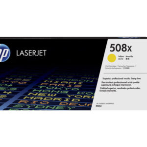 HP 508X - High Yield - yellow - original - LaserJet - toner cartridge (CF362X)