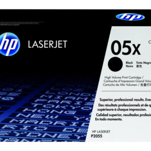 HP 05X - High Yield - black - original - LaserJet - toner cartridge (CE505X)