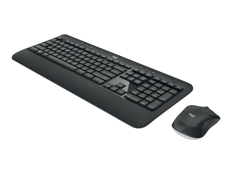 Logitech MK540 Advanced - keyboard and mouse set - QWERTY - English - carbon Input Device