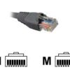 Nexxt patch cable - 50 ft - gray