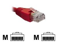 Nexxt patch cable - 35.8 in - red