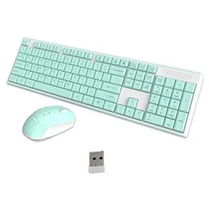 Altec Lansing Wireless Keyboard & Mouse Combo – Pink (ALBC6314)