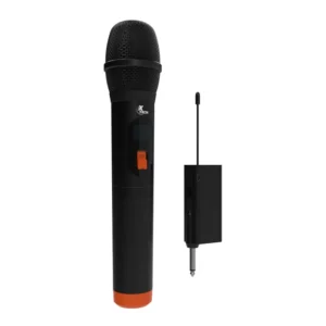 Xtech Wireless handheld UHF microphone with a rechargeable receiver