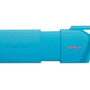 Kingston Flash Drive USB 3.2 64GB Neon Aqua Blue KC-U2L64-7LB