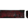 Netis KM7101 Tri-Color LED gaming Keyboard and Mouse Combo
