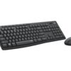 Logitech MK295 Silent - keyboard and mouse set - graphite Input Device