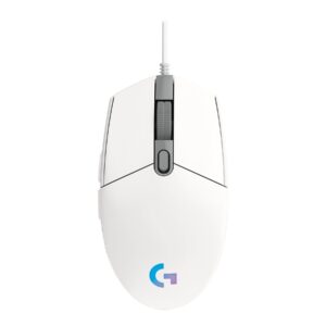 Logitech Gaming Mouse G203 LIGHTSYNC - mouse - USB - white