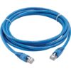 Leviton P.Cable Cat6 7Ft Blue