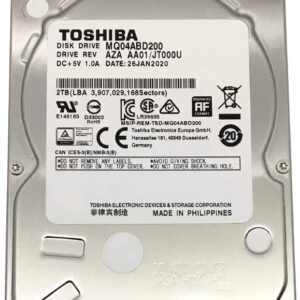 Toshiba 2.5 2TB SATA HD