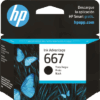 HP #667 Black Ink 3YM79AL