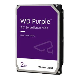 WD Purple Surveillance WD23PURZ - hard drive - 2 TB - SATA 6Gb/s