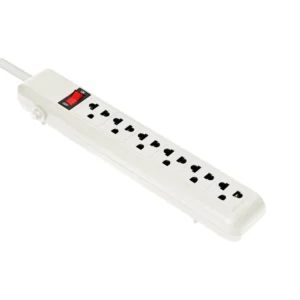 ArgomTech Power Strip 6-outlet AC-0252WH- White