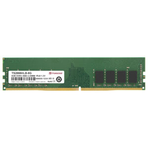 Transcend JetRAM - DDR4 - module - 8 GB - DIMM 288-pin - 2666 MHz / PC4-21300 - unbuffered