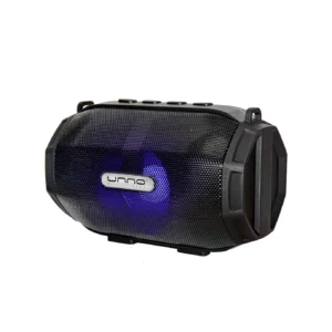 Unno Tekno  Pulse TWS Speaker with LED Lights - Black