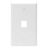 Leviton QuickPort Single-Gang - mounting plate