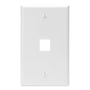 Leviton QuickPort Single-Gang - mounting plate