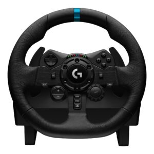 Logitech G923 Racing - wheel and pedals set - wired