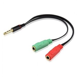 Imexx Cable 14840 3.5MM (F) to 3.5MM (M) dual Splitter 14840