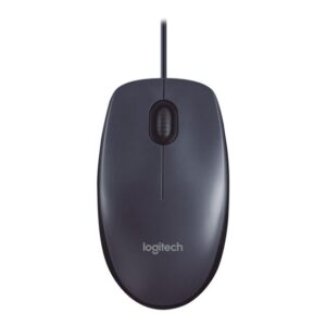 Logitech M100 - mouse - USB - black