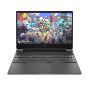 Victus by HP Laptop 15-fa2082wm - Intel Core i5 - 13420H / up to 4.6 GHz - Win 11 Home - GeForce RTX 4050 - 16 GB RAM - 512 GB SSD NVMe - 15.6" IPS 1920 x 1080 (Full HD) @ 144 Hz - Gigabit Ethernet - Wi-Fi 6, Bluetooth - mica silver, black chrome (logo) - kbd: US