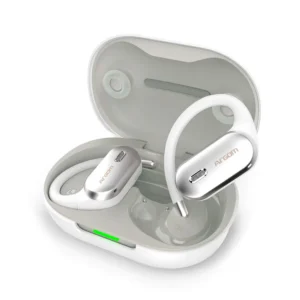 ArgomTech - SkeiPods E90 OPEN-EAR TWS Earbuds with AI ENC Noise Canceling - ARG-HS-5090WT
