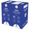 Unno Tekno Cat6 Ethernet Reel 1000ft CB4399GY