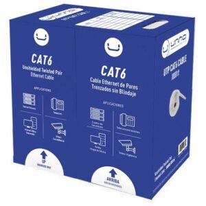 Unno Tekno Cat6 Ethernet Reel 1000ft CB4399GY
