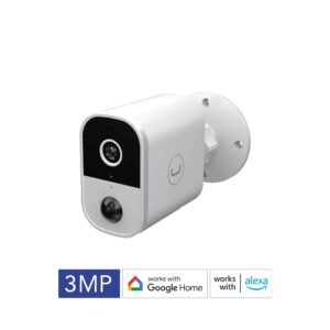 Unno Tekno Wireless Outdoor Camera 3MP White CM1414WT