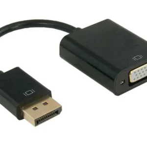 Cableader Adapter DP to VGA Male to Female  (Black)