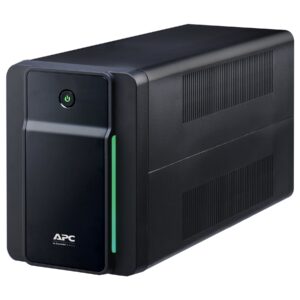 APC Back-UPS BX Series BX1200MI-MS - UPS - AC 230 V - 650 watt - 1200 VA - output connectors: 5 - black