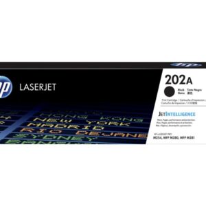 HP 202A - black - original - LaserJet - toner cartridge (CF500A)