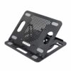 Unno Tekno NC6115BK Laptop Stand w/ Phone Stand