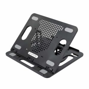 Unno Tekno NC6115BK Laptop Stand w/ Phone Stand